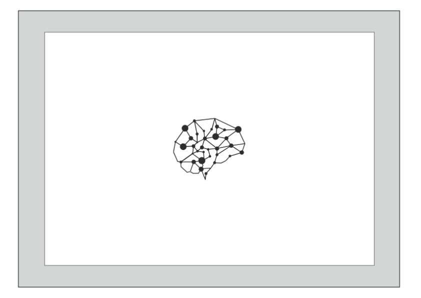 Conceptual visualization of artificial intelligence axes including robotics, big data, and neural networks in a clean organized diagram