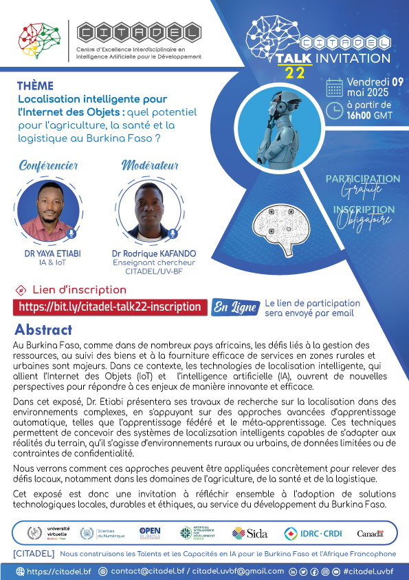CITADEL TALK INVITATION #22 – On explore, on connecte, on innove !