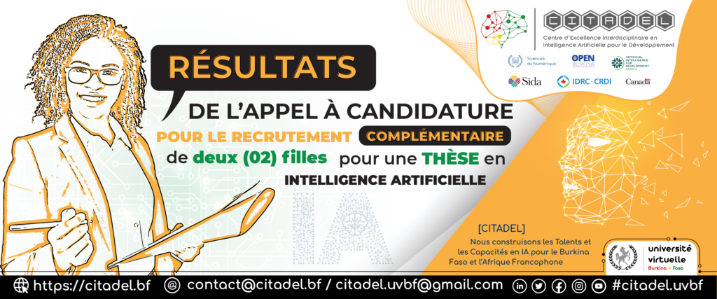 Résultats de l’appel à candidature pour le recrutement complémentaire de 02