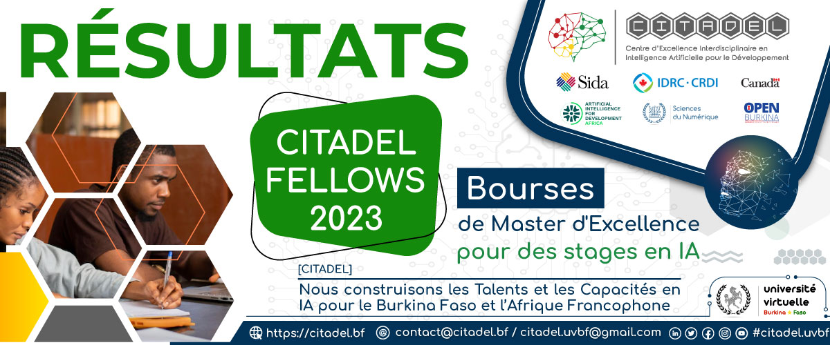 Résultats de l’appel à candidature : CITADEL FELLOWS 2023
