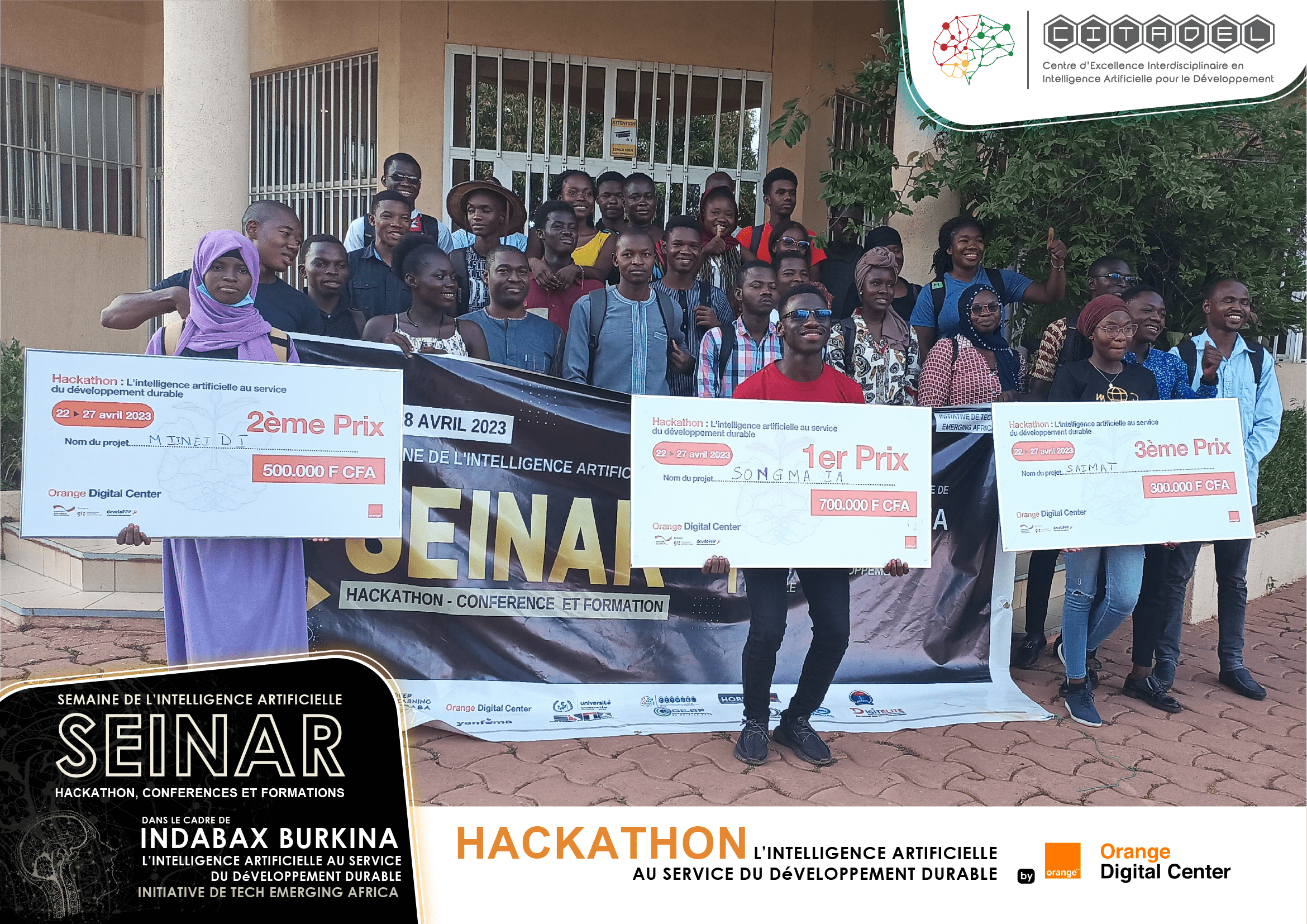 SEINAR : une semaine pour comprendre les enjeux de l’intelligence artificielle et découvrir les solutions innovantes par des jeunes talents locaux pour un développement durable.