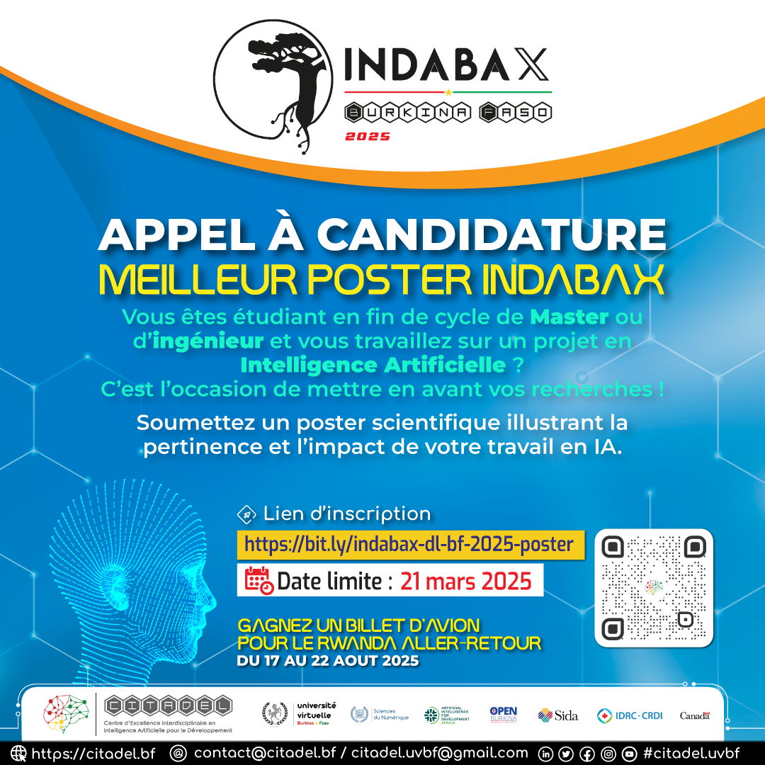 Meilleur Poster IndabaX Burkina 2025